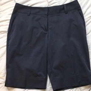 Navy golf shorts